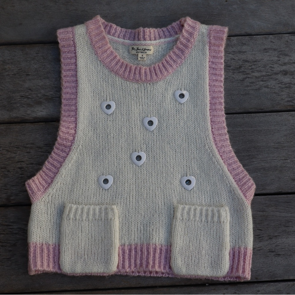 For Love & Lemons Knit Vest